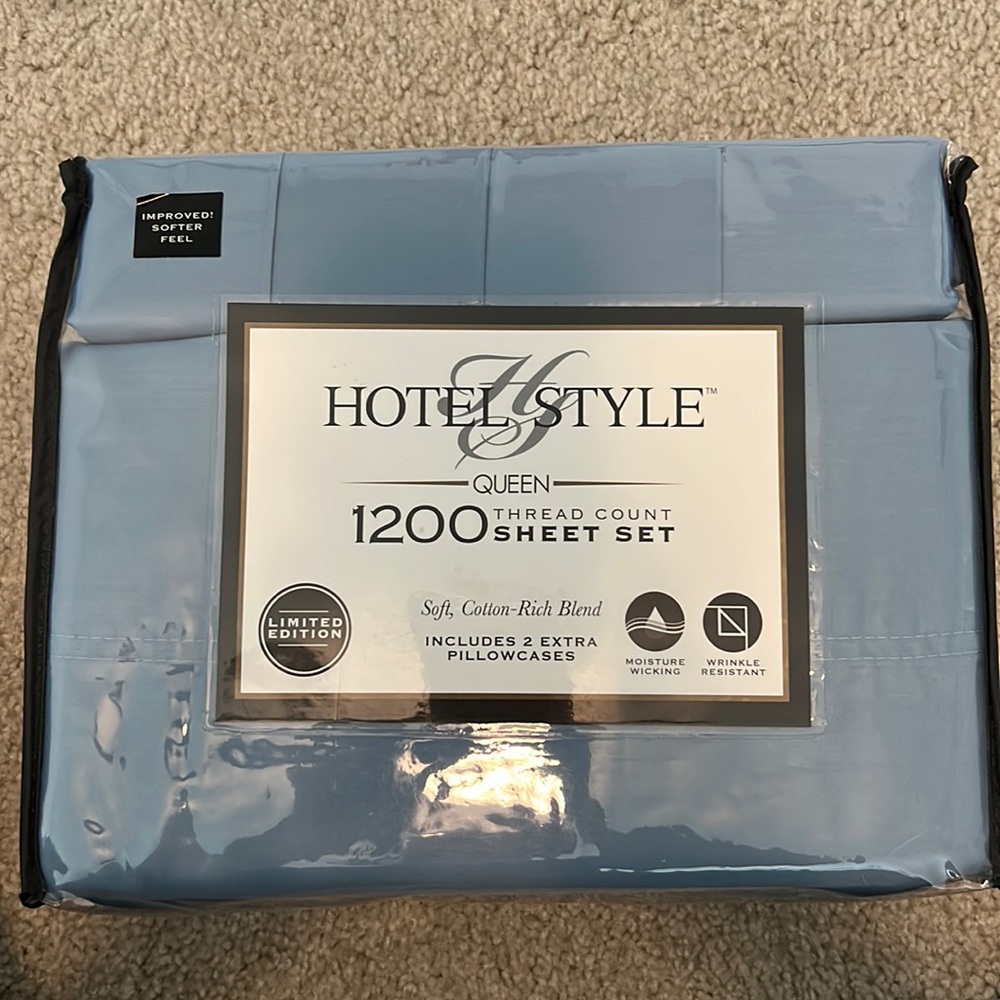 New in bag - Queen sheet set